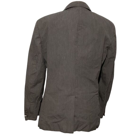 Armani Exchange Men's Black Pinstripe Blazer - Picture 5 of 8